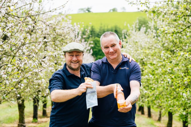 Barny Butterfield, Sandford Orchards & Shane Duheaume, Warrens Bakery