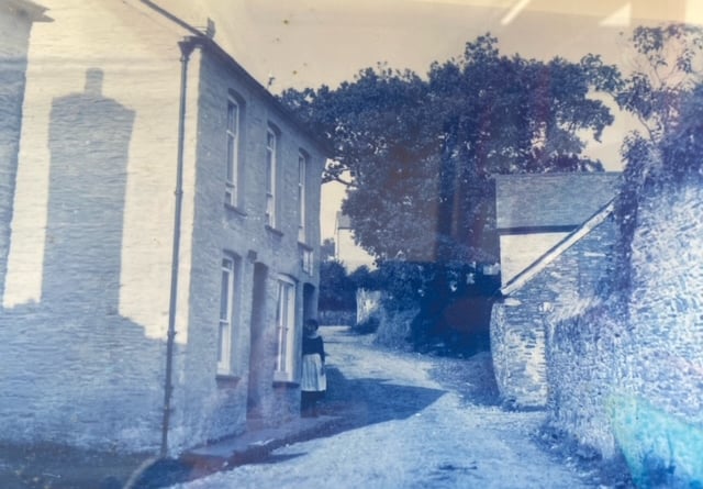 Harrowbarrow's village shop was opened by Annie Bray in 1904