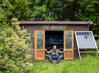 Man builds special cabin at bottom of garden to house LEGO collection