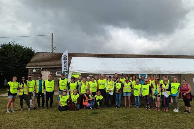 Tamar Trotters marshals and volunteers.