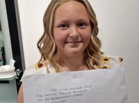 Saltash youngster donates her locks to charity in kind gesture