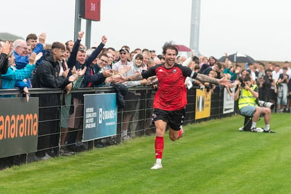 Truro City edged out by Dorking on historic day at Langarth