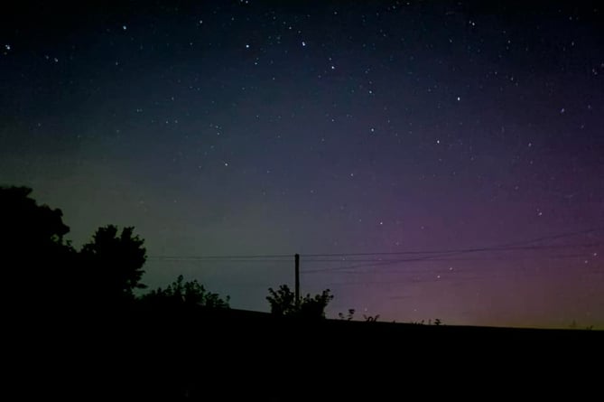 Northern Lights in Cornwall