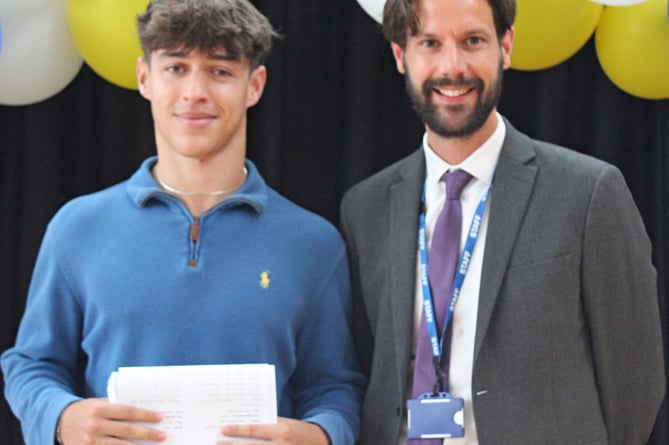 Headteacher Dan Wendon is celebrating the success of year 11 students from the school. 