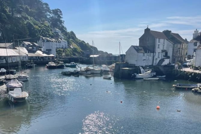 Polperro harbour