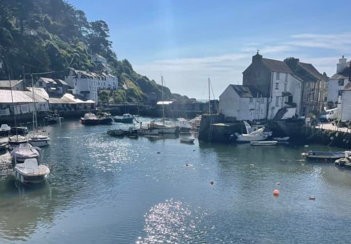 Polperro harbour