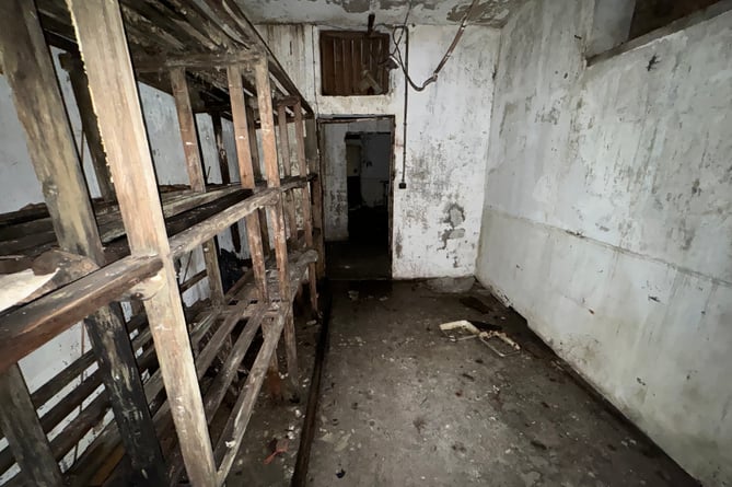 former bomb shelter near Torpoint