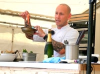 Looe Food and Drink festival with top chef line up this weekend