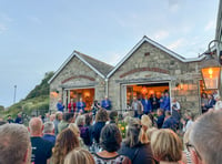 Historic harbourside pub damaged by fire officially reopens