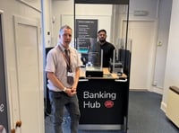 Temporary banking hub opens in town 