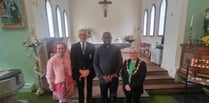 Priest welcomed to Liskeard church 