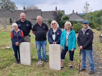 Liskeard war graves restored 