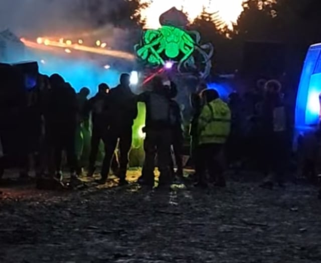 Ladock residents kept up all night by woodland rave