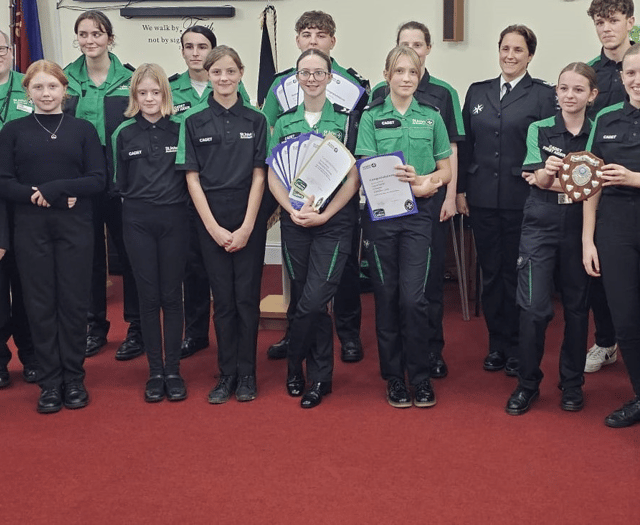 St John Ambulance Cadets described as 'exceptional' at awards night