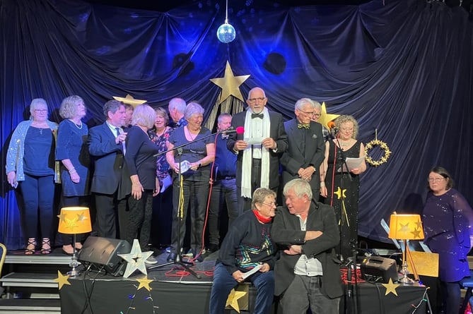 'A Night with the Downderry Stars' was a huge success and provided the perfect opportunity to launch the 'Save our Village Hall Appeal'