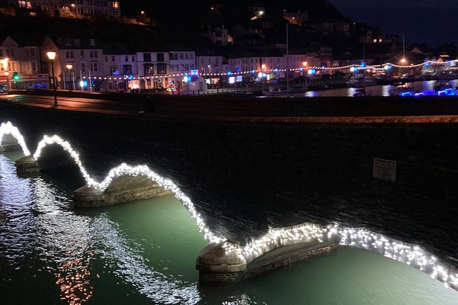 Looe is open for business this Christmas season is the message from Looe Mayor Cllr Tony Smith. (Picture: Looe Town Council)