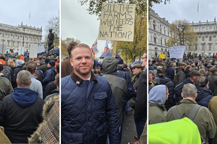 London Farming Protest