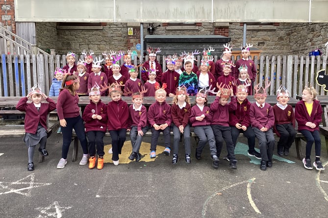 Youngsters from Darite Primary Academy helped raise over £200 for St Luke's Hospice from a sponsored run at their school