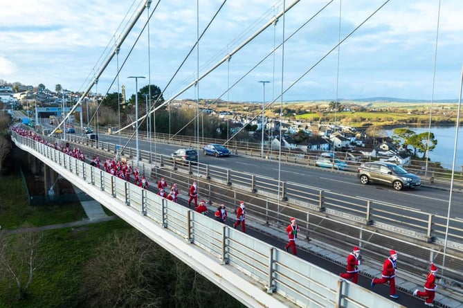 Tamar Trotters Santa Fun Run