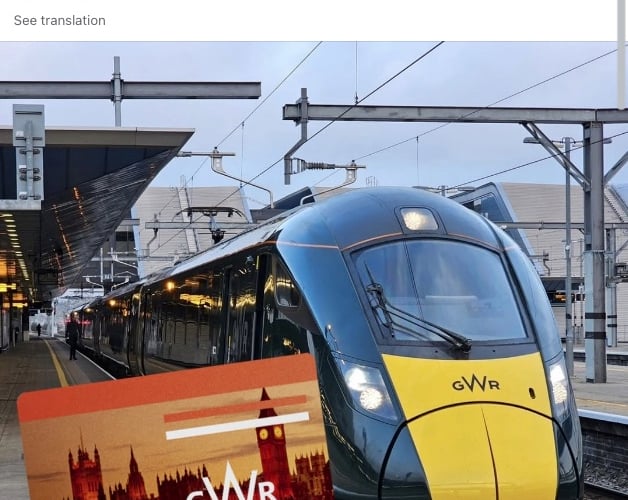 The fake sponsored post by UK Annual Pass offers a full year's rail travel on GWR for just £3! 