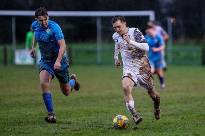 Matt Searle against Saltash United