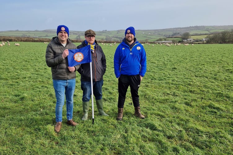 St Neot's new pitch at Warleggan.