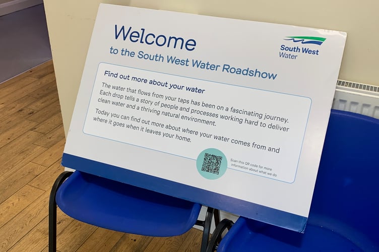 The South West Water community roadshows have been touring Devon and Cornwall but are 'register-only' events with no walk-ins permitted. (Picture: Sarah Martin)