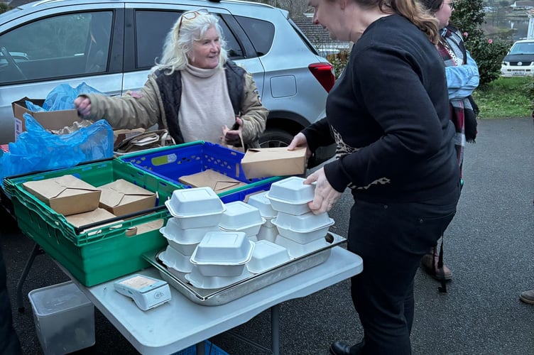 The Farrier Cafe held a surplus food event at Millbrook raising more than £7,000 for the tenants who lost everything in the fire. (Picture: Kate Ewert)