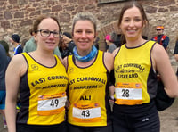 East Cornwall Harriers trio complete Exeter Half Marathon