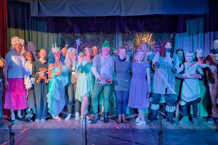 Landulph Festival put on a rousing production of the classic Peter Pan