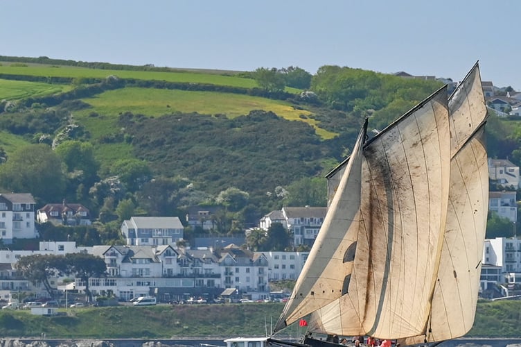 The Guide Me, now owned by Jon and Judy Brickhill at Gweek in West Cornwall, was built by Peter Ferris at Looe in 1911 for W Pengelly. Engine-less, she is 40-ft overall with a Cornish Dipping Lug rig and was once a pilchard driver and long-liner, fishing out of various South East Cornwall harbours until 1966
Picture: Dave Tuckett / www.greydogimages.co.uk
