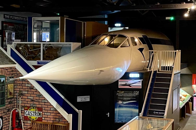 The full-size cockpit of Concorde is one of the many items going under the hammer