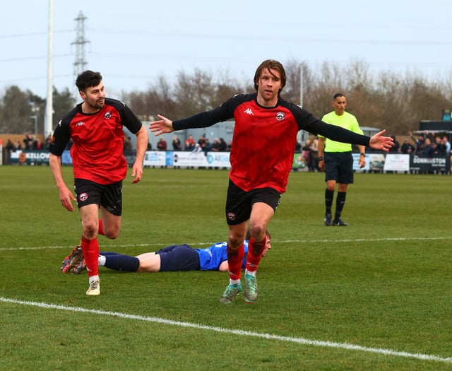 Harvey at the double as Truro remain third 