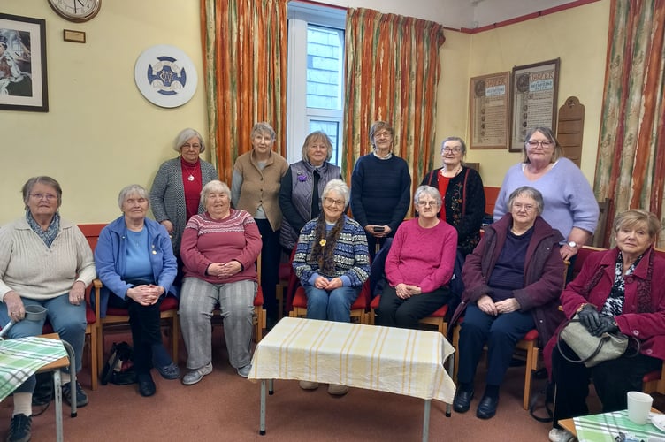 Members of the newly-formed Methodist Women in Britain, South East Cornwall branch meet for their inaugural meeting